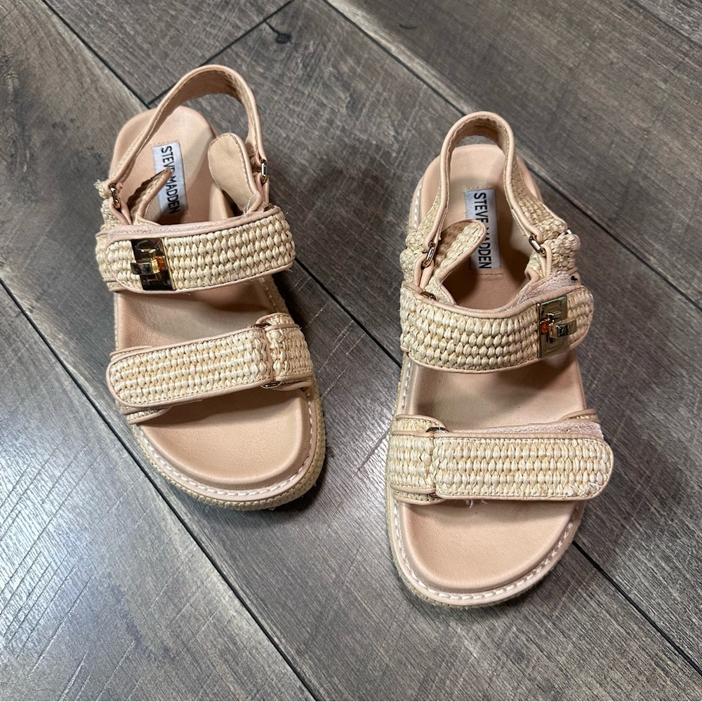 Steve Madden Platform Sandals - Picture 2 of 6